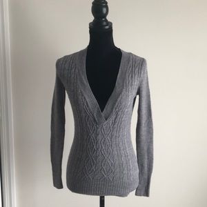 The Limited classic deep v neck sweater